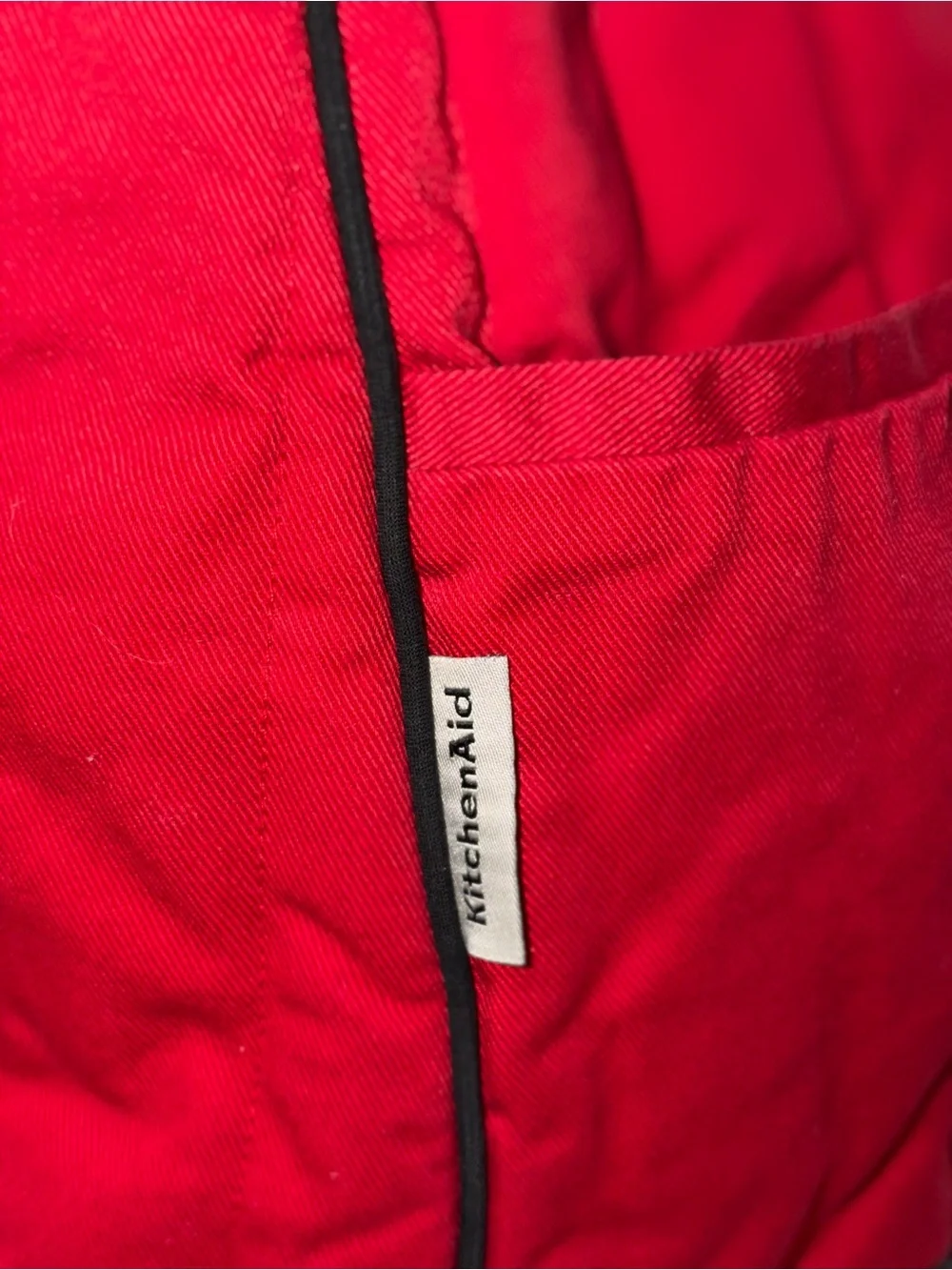 KitchenAid Red Quilted Stand Mixer Cover